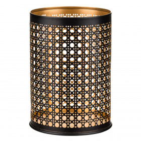 Βάση Ρεσώ Μεταλλική Μαύρη Μπρονζέ Διάτρητη 10x14cm