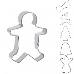 Κουπ Πατ Χριστουγεννιάτικα Σχέδια - 6 τμχ. 