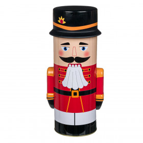 Χριστουγεννιάτικο Μεταλλικό Κουτί 3D Σχήμα Στρατιώτη 8.5x24cm