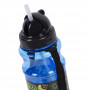 Παγούρι Παιδικό Pop Up Πλαστικό Μπλε Mαύρο Gaming 500ml