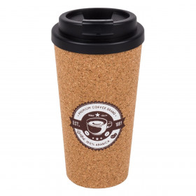 Ποτήρι Πλαστικό Φελλός Με Καπάκι &amp Στόμιο 500 ml.