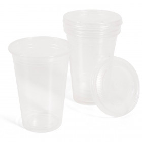 Πλαστικό Διάφανο Ποτήρι 350 ml. - 25 τμχ.