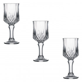 Ποτήρια Λικέρ Διάφανα Σχέδιο Diamond 56.8 ml - 3 τμχ.