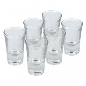 Ποτήρια Σφηνάκια Γυάλινα Διάφανα 50 ml. - 6 τμχ.