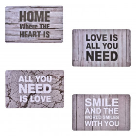 Σουπλά Πλαστικό 44x28 cm - 4 τμχ. Σουπλά Πλαστικό 44x28 cm - 4 τμχ.