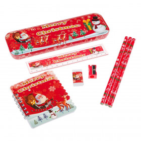 Χριστουγεννιάτικο Σετ Σχολείου Merry Cristmas - 8 τμχ. Χριστουγεννιάτικο Σετ Σχολείου Merry Cristmas - 8 τμχ.