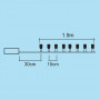 20 Διακοσμητικά Φωτάκια LED Μπαταρίας με Πρόγραμμα 2.20 m - Πολύχρωμο