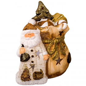 Χριστουγεννιάτικη Θήκη Ρεσώ Κεραμική 14 εκ.