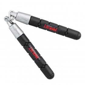 Σετ Παιχνιδιού Γκλοπάκια Ninja Πλαστικά Μαύρο Γκρι 24cm