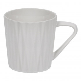 Κούπα Κεραμική Τριγωνική Λευκοί Ρόμβοι 350 ml