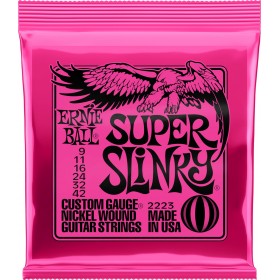 Ernie Ball Super Slinky Nickel Wound (9–42)Κωδικός: P02223 