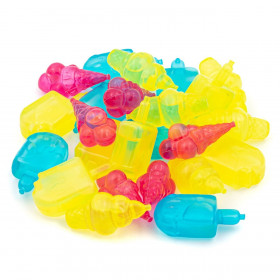 Παγάκια Επαναχρησιμοποιούμενα Σχέδιο Χρωματιστά Παγωτά - 24 τμχ.