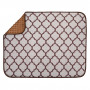 Πανί Στεγνώματος Taupe Γραμμικό 50x39 cm