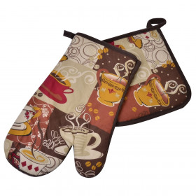 Γάντι &amp Πιάστρα Φλυτζάνια - 2 τμχ.