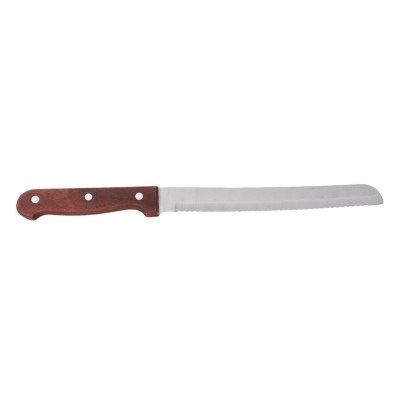 Μαχαίρι Πριονωτό Ξύλινη Λαβή 32 cm 