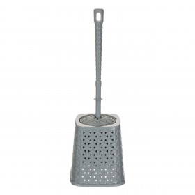 Πιγκάλ Μπάνιου Πλαστικό Rattan Γκρι 37cm