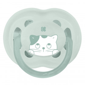 Πιπίλα Σιλικόνης Πράσινη Παλ Kitten - Kikka Boo