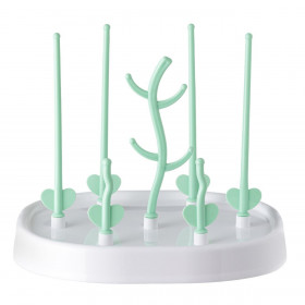 Βάση Στεγνώματος Μπιμπερό &amp Θηλών Πλαστική Λευκό Βεραμάν 24x20x19.5cm