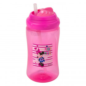 Εκπαιδευτικό Ποτήρι Ροζ MINNIE 360 ml Εκπαιδευτικό Ποτήρι Ροζ MINNIE 360 ml