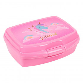 Φαγητοδοχείο με Δίσκο Ροζ Μονόκερος 550 ml Φαγητοδοχείο με Δίσκο Ροζ Μονόκερος 550 ml