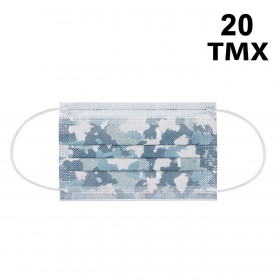 Μάσκες Προστασίας Μιας Χρήσης Παιδικές Army - 20 τμχ.