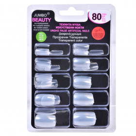 Τεχνητά Νύχια Διάφανα - 80 τμχ.