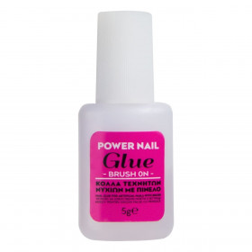 Κόλλα Τεχνητών Νυχιών Διάφανη με Πινελάκι - 5 g