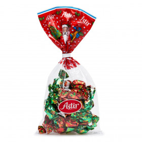 Χριστουγεννιάτικα Σοκολατάκια Γάλακτος με Πραλίνα 100g - Astir