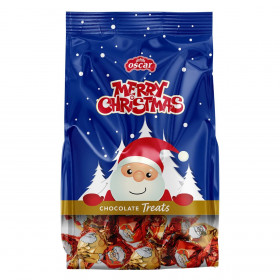 Χριστουγεννιάτικα Σοκολατάκια Υγείας &amp Γάλακτος 130g - Oscar