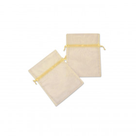 Σακουλάκια Οργάντζας Μπεζ 15x19 cm - 10 τμχ. Σακουλάκια Οργάντζας Μπεζ 15x19 cm - 10 τμχ.