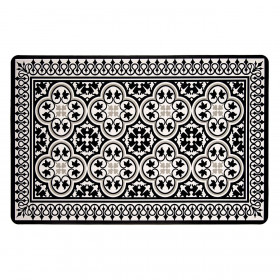 Σουπλά Λευκό Μαύρο Tiles 43.5x28.5 cm Σουπλά Λευκό Μαύρο Tiles 43.5x28.5 cm