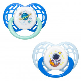 Πιπίλες Σιλικόνης Μπλε Σιέλ Space - 2 τμχ.