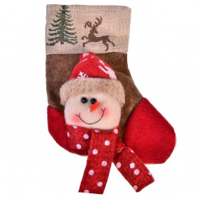 Χριστουγεννιάτικο Στολίδι Δέντρου Μπότα Χιονάνθρωπος 3D Τάρανδος Έλατο 18 cm