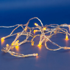 20 Διακοσμητικά Λαμπάκια LED Μπαταρίας 2.2 m - Κίτρινα 20 Διακοσμητικά Λαμπάκια LED Μπαταρίας 2.2 m - Κίτρινα