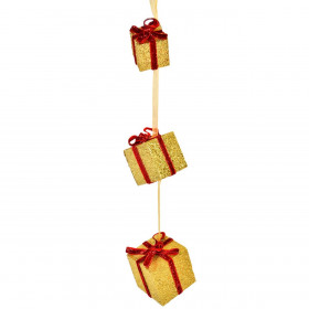 Χριστουγεννιάτικη Αρμάθα Δώρα Χρυσά 63 εκ. - 3 τμχ.