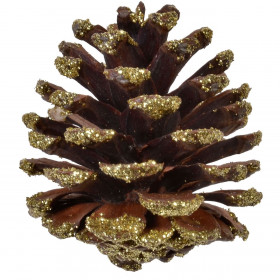 Σετ Διακοσμητικά Κουκουνάρια Χρυσό 5cm - 20 τμχ.