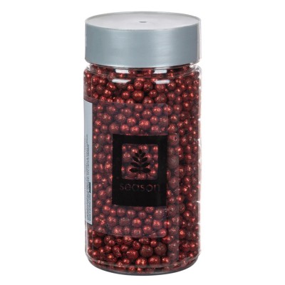 Πέρλες Διακοσμητικές Κόκκινο Glitter 4-8mm - 370ml