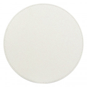 Χριστουγεννιάτικο Σουπλά Στρογγυλό Λευκό Ιριδίζον Σκληρό 33cm Χριστουγεννιάτικο Σουπλά Στρογγυλό Λευκό Ιριδίζον Σκληρό 33cm