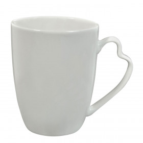 Κούπα New Bone Λευκή Χερούλι Καρδιά 360 ml