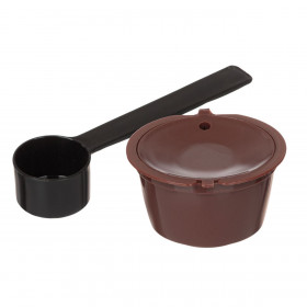 Κάψουλα Επαναχρησιμοποιούμενη Τύπου Dolce Gusto &amp Κουτάλι Μεζούρα