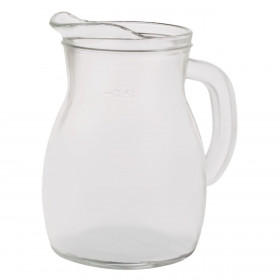 Κανάτα Γυάλινη Διάφανη 500 ml