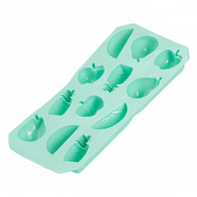 Παγοθήκη Σιλικόνης Μέντα Σχέδιο Φρούτα 12 Θέσεων