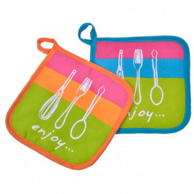 Πιάστρες 18x18 cm - 2 τμχ.