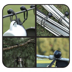 Ελαστικές Δέστρες Μεγάλες Μαύρες 15cm - 6 τμχ. Ελαστικές Δέστρες Μεγάλες Μαύρες 15cm - 6 τμχ.