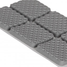 Αυτοκόλλητα Προστατευτικά Πατάκια Επίπλων Γκρι (3 Μεγέθη) - 52 τμχ.