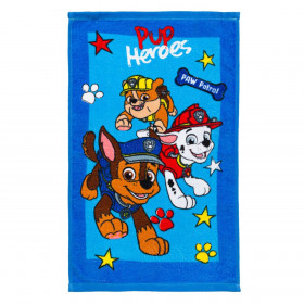 Πετσέτα Προσώπου Βαμβακερή για Αγόρι Μπλε PAW PATROL 30x50 cm