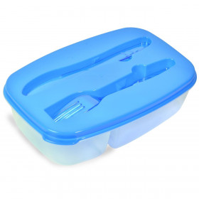 Φαγητοδοχείο με Μαχαιροπήρουνα Σιέλ 1.6 lt (2 Θέσεις)