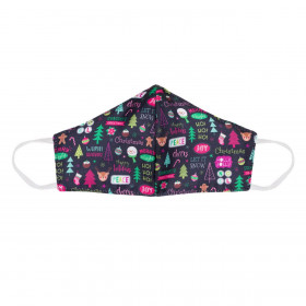 Μάσκα Υγιεινής Επαναχρησιμοποιούμενη Χριστουγεννιάτικα Σχέδια