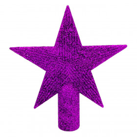 Χριστουγεννιάτικη Κορυφή Δέντρου Μωβ Αστέρι Glitter 15 cm Χριστουγεννιάτικη Κορυφή Δέντρου Μωβ Αστέρι Glitter 15 cm