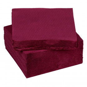 Χαρτοπετσέτες Μπορντό 33x33cm - 80 τμχ. Χαρτοπετσέτες Μπορντό 33x33cm - 80 τμχ.